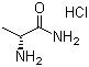 structure of CAS# 71810-97-4, D-丙氨酰胺盐酸盐