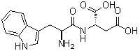 L-Tryptophyl-L-aspartic acid molecular structure (CAS 71835-78-4)