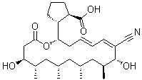 structure of CAS# 7184-60-3, 密螺霉素