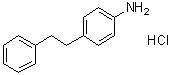 structure of CAS# 71845-20-0, 4-(2-苯基乙基)苯胺盐酸盐