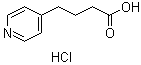 structure of CAS# 71879-56-6, 4-吡啶丁酸盐酸盐
