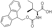 CAS # 71989-23-6, Fmoc-L-Isoleucine, N-(9-Fluorenylmethoxycarbonyl)-L-isoleucine, 2-{[(9H-Fluoren-9-ylmethoxy)carbonyl]amino}-3-methylpentanoic acid, Fmoc-Ile-OH