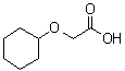 structure of CAS# 71995-54-5, 2-(Cyclohexyloxy)acetic acid