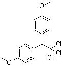 structure of CAS# 72-43-5, Methoxychlor