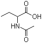 structure of CAS# 7211-57-6, N-乙酰基-2-氨基丁酸