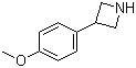 CAS # 7215-07-8, 3-(4-Methoxyphenyl)azetidine