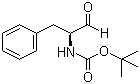 structure of CAS# 72155-45-4, N-Boc-L-phenylalaninal