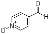 structure of CAS# 7216-42-4, 4-吡啶甲醛 N-氧化物