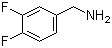 structure of CAS# 72235-53-1, 3,4-Difluorobenzylamine