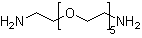 structure of CAS# 72236-26-1, 1,17-Diamino-3,6,9,12,15-pentaoxaheptadecane