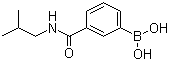 structure of CAS# 723282-09-5, 3-异丁氨基羰基苯硼酸