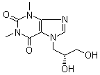 CAS # 72376-77-3, 7-[(2S)-2,3-Dihydroxypropyl]-3,7-dihydro-1,3-dimethyl-1H-purine-2,6-dione