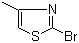 2-溴-4-甲基噻唑分子结构 (CAS 7238-61-1)