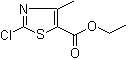 structure of CAS# 7238-62-2, 2-氯-4-甲基噻唑-5-羧酸乙酯