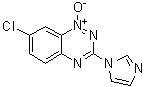 咪唑嗪分子结构 (CAS 72459-58-6)