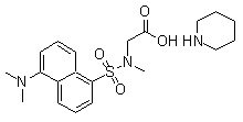CAS # 72517-44-3, Dansylsarcosine piperidinium salt