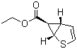 (1R,5R,6S)-rel-2-硫杂双环[3.1.0]己-3-烯-6-甲酸乙酯分子结构 (CAS 72554-41-7)