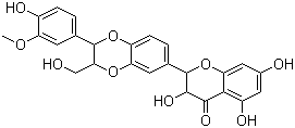 structure of CAS# 72581-71-6, 异水飞蓟宾