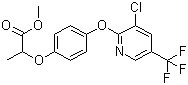 Haloxyfop-P-methyl molecular structure (CAS 72619-32-0)