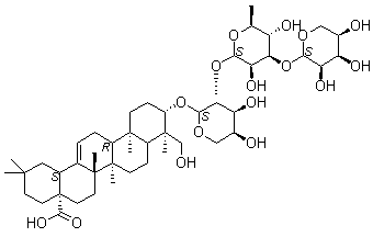 CAS 登录号：72629-76-6, 铁线莲甙 S