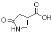 structure of CAS# 7268-43-1, 2-Oxopyrrolidine-4-carboxylic acid