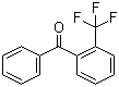 structure of CAS# 727-99-1, 2-(Trifluoromethyl)benzophenone