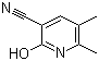 structure of CAS# 72716-80-4, 2-羟基-3-氰基-5,6-二甲基吡啶