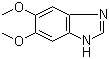 5,6-二甲氧基苯并咪唑分子结构 (CAS 72721-02-9)