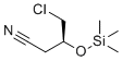 (3S)-4-氯-3-[(三甲基硅烷基)氧基]丁腈分子结构 (CAS 727382-14-1)