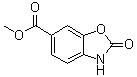 structure of CAS# 72752-80-8, Methyl 2-oxo-2,3-dihydro-1,3-benzoxazole-6-carboxylate