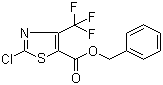 CAS 登录号：72850-64-7, 解草安, 2-氯-4-三氟甲基-1,3-噻唑-5-羧酸苄酯