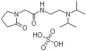 硫酸普拉西坦分子结构 (CAS 72869-16-0)