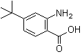 2-氨基-4-叔丁基苯甲酸分子结构 (CAS 728945-64-0)