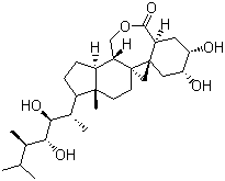 structure of CAS# 72962-43-7, 芸苔素内酯