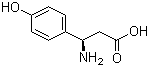structure of CAS# 73025-69-1, (R)-3-氨基-3-(4-羟基苯基)丙酸