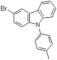 structure of CAS# 731016-44-7, 3-溴-9-(4-甲基苯基)-9H-咔唑