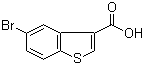 structure of CAS# 7312-24-5, 5-溴苯并[b]噻吩-3-甲酸