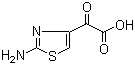2-(2-氨基噻唑-4-基)乙醛酸分子结构 (CAS 73150-67-1)