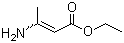 3-氨基巴豆酸乙酯分子结构 (CAS 7318-00-5)