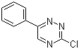3-氯-6-苯基-1,2,4-三嗪分子结构 (CAS 73214-24-1)