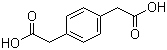 1,4-苯二乙酸分子结构 (CAS 7325-46-4)