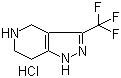 structure of CAS# 733757-78-3, 3-(三氟甲基)-4,5,6,7-四氢-1H-吡唑并[4,3-c]吡啶盐酸盐