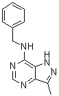 CAS 登录号：73376-45-1, 3-甲基-N-(苯基甲基)-1H-吡唑并[4,3-d]嘧啶-7-胺