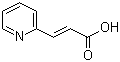 CAS 登录号：7340-22-9, (E)-3-(吡啶-2基)丙烯酸