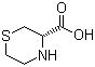 structure of CAS# 73401-53-3, (S)-3-硫代吗啉甲酸