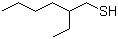 2-Ethyl-1-hexanethiol molecular structure (CAS 7341-17-5)