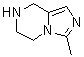 3-甲基-5,6,7,8-四氢咪唑并[1,5-a]吡嗪分子结构 (CAS 734531-00-1)