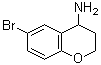 6-溴-3,4-二氢-2H-1-苯并吡喃-4-胺分子结构 (CAS 735248-42-7)