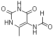 CAS # 7357-42-8, N-(1,2,3,4-Tetrahydro-6-methyl-2,4-dioxo-5-pyrimidinyl)formamide, NSC 65412, N-(2,4-Dihydroxy-6-methyl-5-pyrimidinyl)formamide