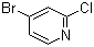 structure of CAS# 73583-37-6, 4-Bromo-2-chloropyridine